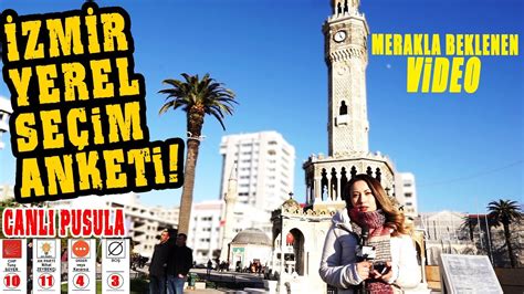 Ak Parti İzmiri Alıyor Mu İşte İzmir Yerel Seçim Anketi Youtube