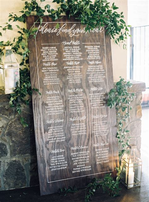 Wooden Table Assignment Chart One Of Our Most Popular Items A 6x3