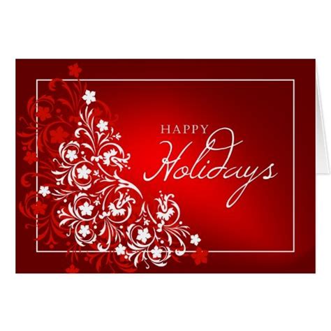 Happy Holidays Greeting Card Zazzle