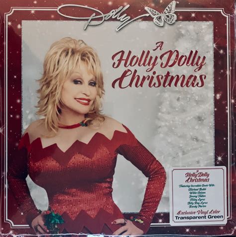 Dolly Parton A Holly Dolly Christmas Green Vinyl Limited Edition Vinyl Pussycat Records