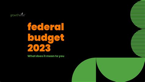 Federal Budget 2023 Growthwise