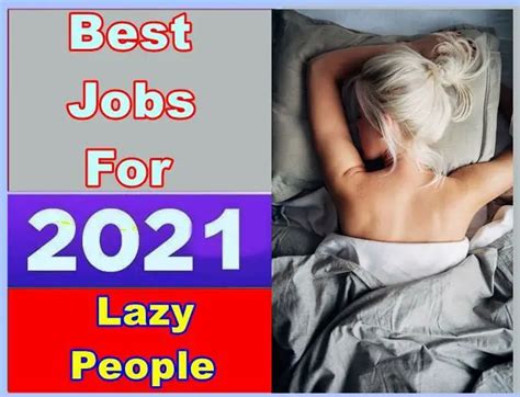 What Are The Best Jobs For Lazy People Easy Earning 2021 Hackers Guide