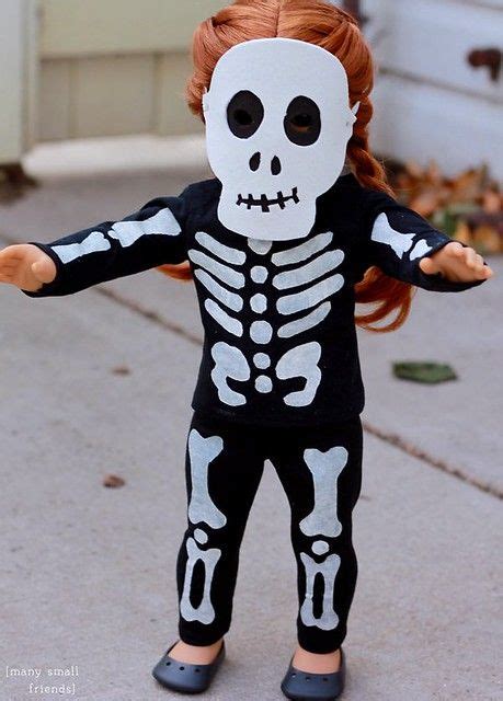 Adas Skeleton Halloween Costume American Girl Doll Costumes Doll