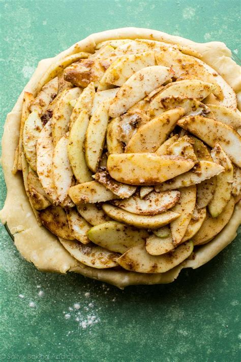 Deep Dish Apple Pie With Layers And Layers Of Delicious Apple Slices And Buttery Flaky Pie Crust