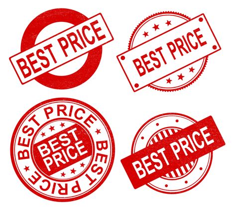 4 Best Price Stamp Vector Png Transparent Svg