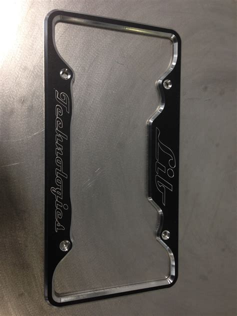 Custom License Plate Frames!!