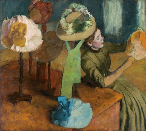 Edgar Degas The Millinery Shop Ca 1882 86 Oil On Canvas Edgar Degas Art Impressionist