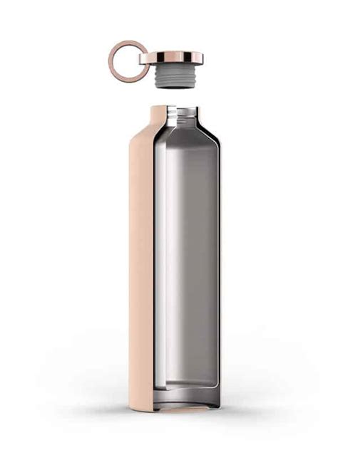 Equa Pink Blush Insulated Stainless Steel Bottleasprostore