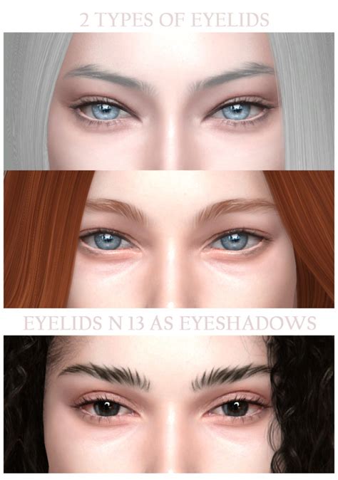 Cкинтон и веки Female Skin № 13 And Eyelids By Obscurus Особенности