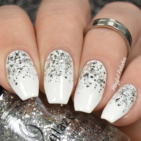 Playful Polishes Simple Elegant New Years Nail Designs