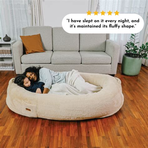 The Original Human Dog Bed Giant Dog Beds For Humans Plufl