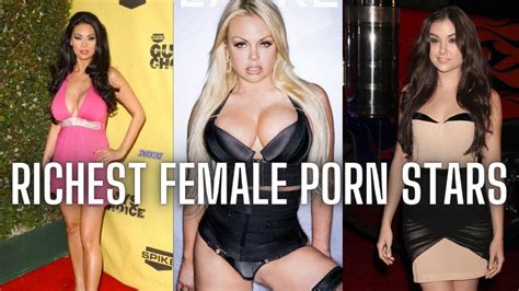 Top 10 Richest Female Porn Stars Youtube