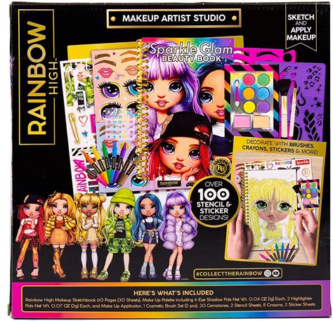 Rainbow High Makeup Artist Studio And Rainbow High Scratch ‘n Style