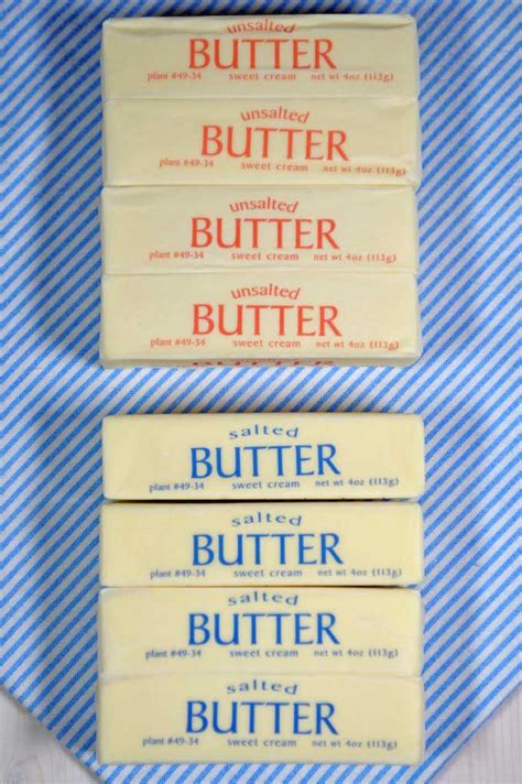 Unsalted Vs Salted Butter Which Is Best For Baking Giaoducvieta