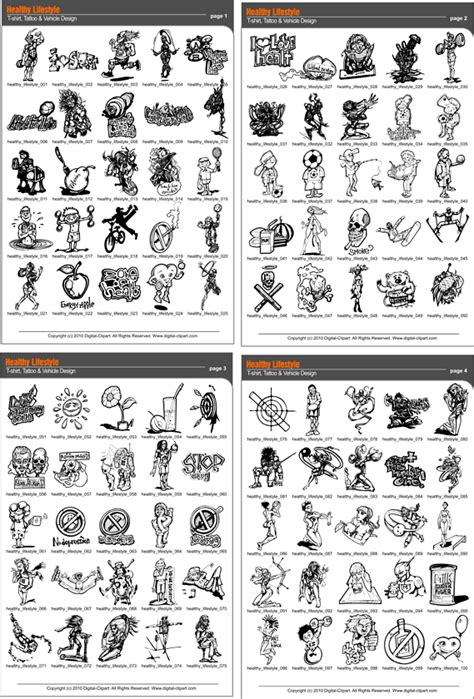 Healthy Lifestyle - Extreme Vector Clipart for ...