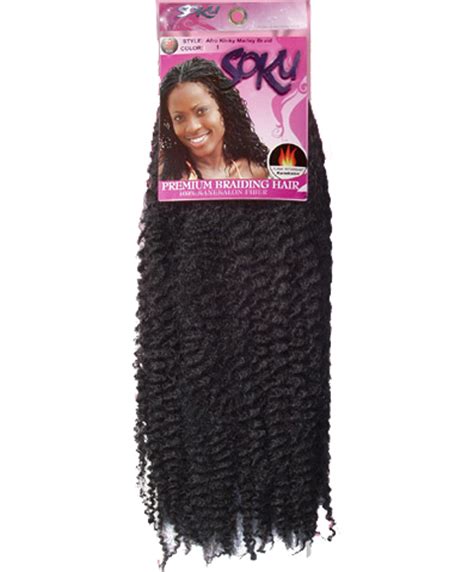 It isn't wise to purchase just any brand of marley hair because some brands are tough to work with and/or do. Soku Syn Marley Braid Human Synthetic Blend | RDC Hair ...