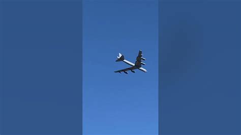 B 52 Flying Over Rocky Mountain Airport Bjc Youtube