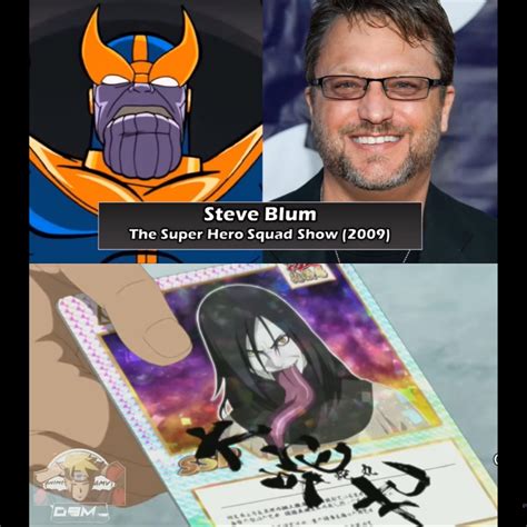 Did you know that Orochimaru's English VA - Steven Blum did Thanos