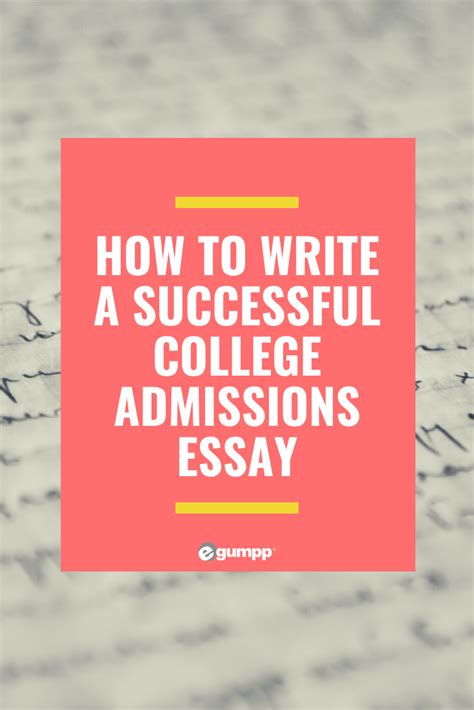 How To Write A College Admissions Essay Egumpp English Grammar