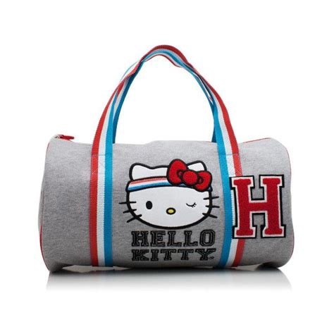 Hello Kitty Gym Duffel Bag Polyvore Bags Hello Kitty Duffel Bag