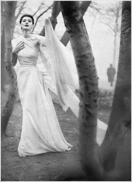 Barbara Mullen In Pale Pink Chiffon Gown With Rose Chiffon Lining By