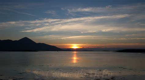 Colins Photography Sunset Over Clew Bay Co Mayo