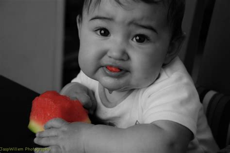 Baby Eating Watermelon By Jaap Willem Van De Plasse Via 500px Baby