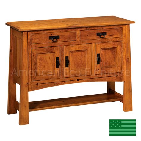 Amish Clearwater Sideboard Solid Wood Made In Usa