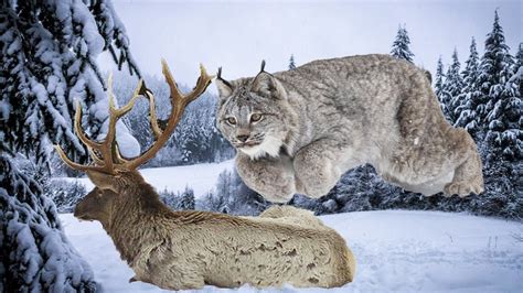 Lynx The Wise Hunting Machine In The Snow Forest Youve Never Seen