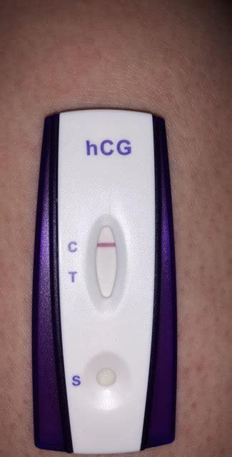 Pregnancy Test Indent Evap Line Glow Community