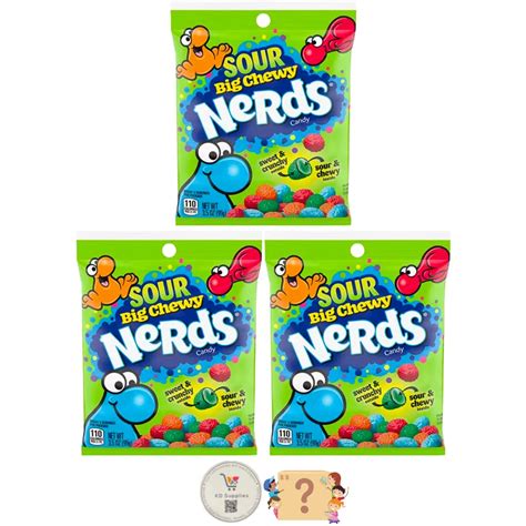 Buy Nerds Big Chewy Candy Crunchy Shell And Soft Chewy Inside 6 Oz Peg