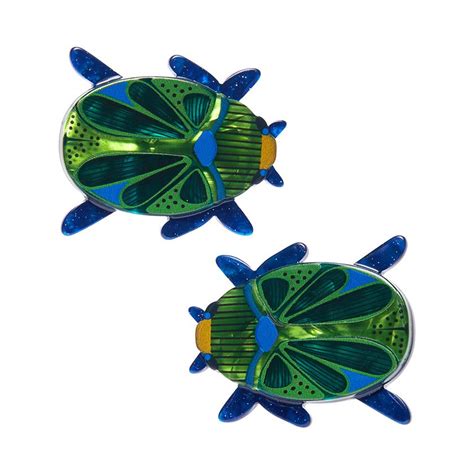 Luck Of The Beetle Hair Clip Set Indigos Jewellery