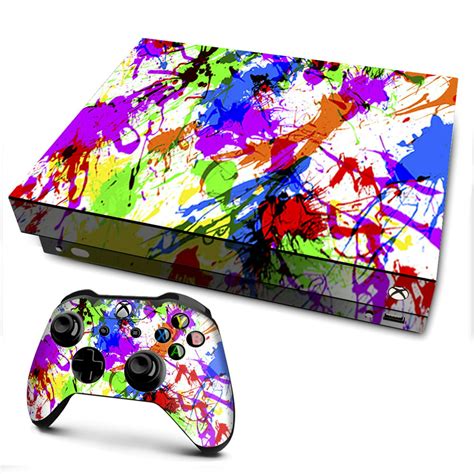 Skins Decal Vinyl Wrap For Xbox One X Console Decal Stickers Skins