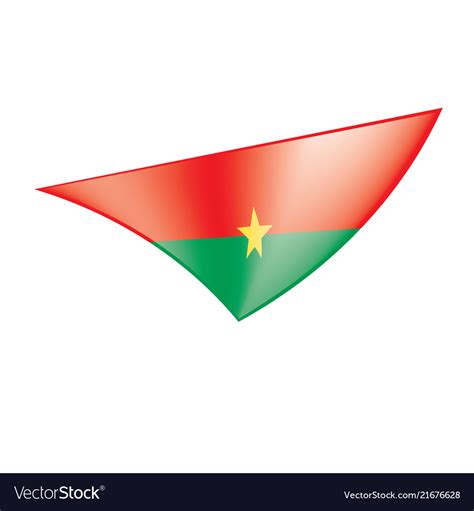Burkina Faso Flag Royalty Free Vector Image Vectorstock