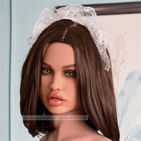 realistic tpe sex dolls sexy head real oral sex heads for silicone love doll adult toys