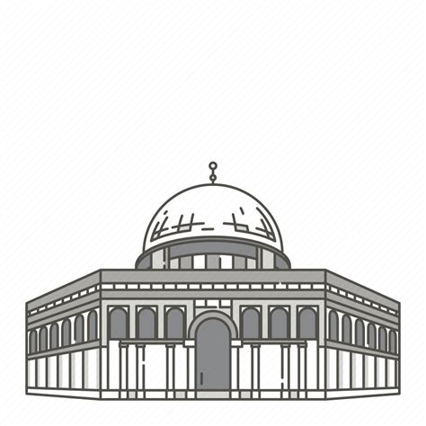 Al Aqsa Famous Landmarks Mosque World Icon Download On Iconfinder