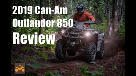 They love the feeling of confidence and freedom they have when touring on the open road. 2019 Can-Am Outlander 850 Review- ATV ESCAPE - YouTube