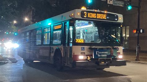 CTA On Board Riding 2007 New Flyer D40LF Bus 1312 on Rt 3 King Drive