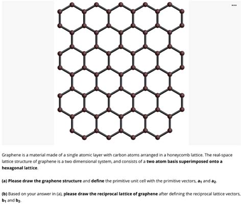 Solved Graphene Material Is Made Of A Single Atomic Layer With Carbon