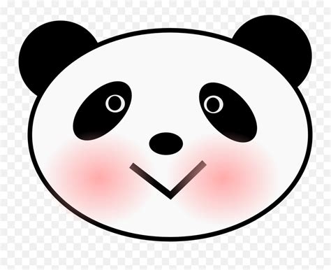 Cute Panda Clipart Free Images 3 Wikiclipart Cute Panda Head Clipart