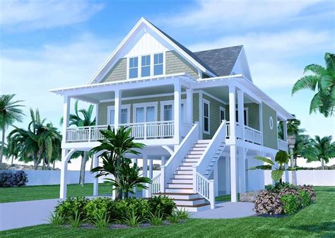 All House Plans Sandpiper Cottage Sandpipercottage Beach Cottage
