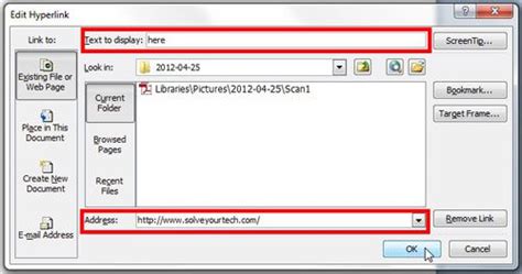 How To Edit A Hyperlink In Word 2010 Solve Your Tech