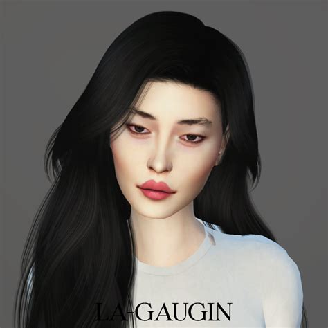 La Gaugin Chinese Model Liu Wen New Sim Up For Download In