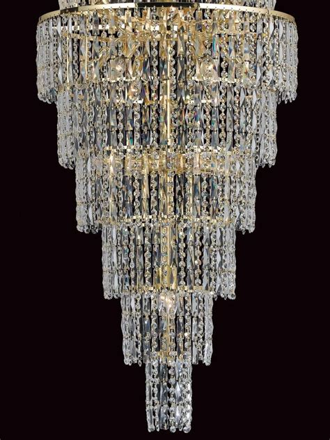 The interior gallery crystal chandeliers use high quality k9 crystal which has a 30% full lead oxide content. Impex New York Large 24 Light Crystal Chandelier Gold ...