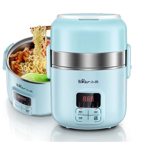 220v Bear Multifunctional 3 Layers 2l Electric Rice Cooker Portable
