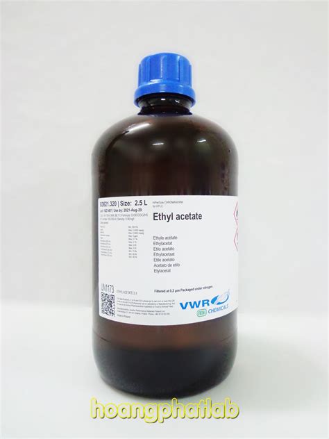 Ethyl Acetate ≥998 Hipersolv Chromanorm® For Hplc