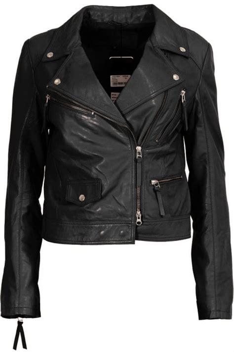 Cigno Nero Cigno Nero Magic Leather Biker Jacket Black Berlin Clothing