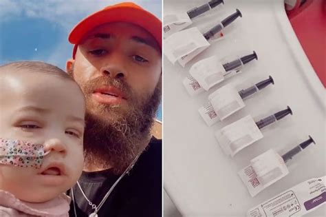 Football star ashley cain has paid tribute to his late daughter, who tragically passed away over the weekend at just eight months old. Ashley Cain shares heartbreaking look at poorly daughter's seven syringes of medication - Mirror ...