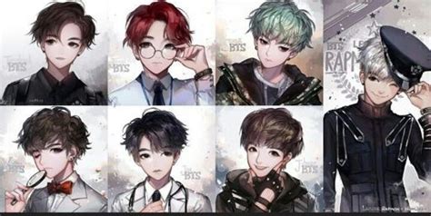 Bts with anime filter i put an anime filter on bts members using snow app my video was made for 3 yıl önce. BTS as Anime Characters | ARMY's Amino