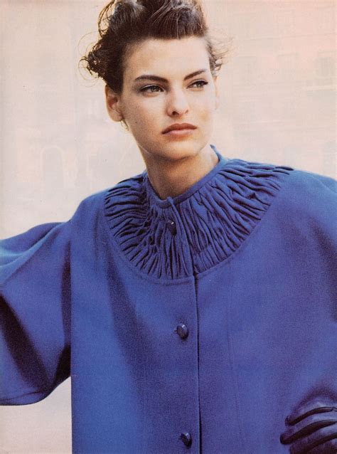 Vogue Italia Editorial Shot By Patrick Demarchelier 1988 Linda